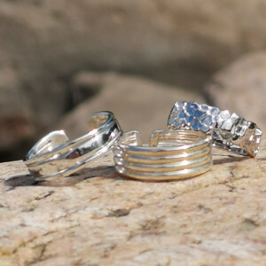 Silver Toerings